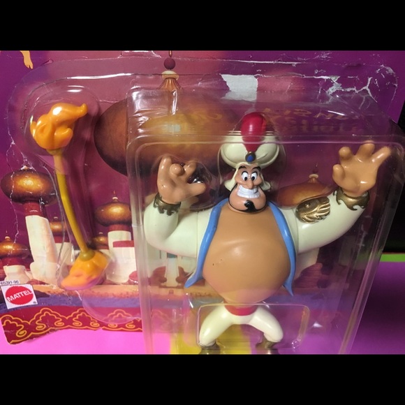 DISNEY’S ALADDIN VTG 90’s Action Figure GENIE Set - Picture 4 of 14